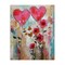 Stupell Industries Whimsical Hearts & Garden Canvas Wall Art Design by LSR Design Studio